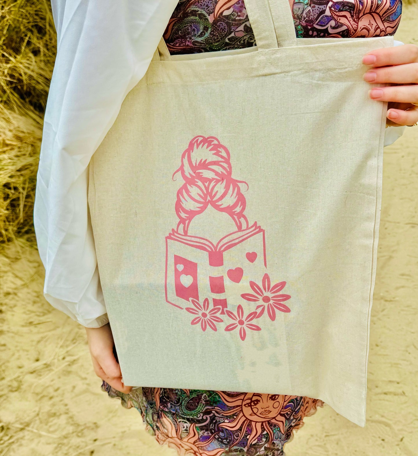 Tote Bag “book girly”