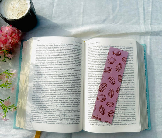 Boekenlegger "Coffee Beans"