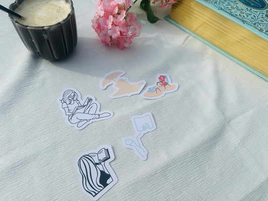 Stickerset Reading