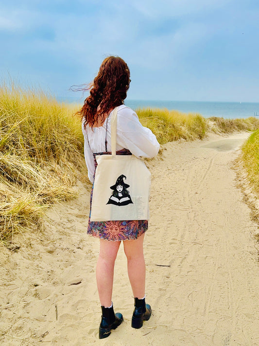 Tote Bag “Bookish Witch”
