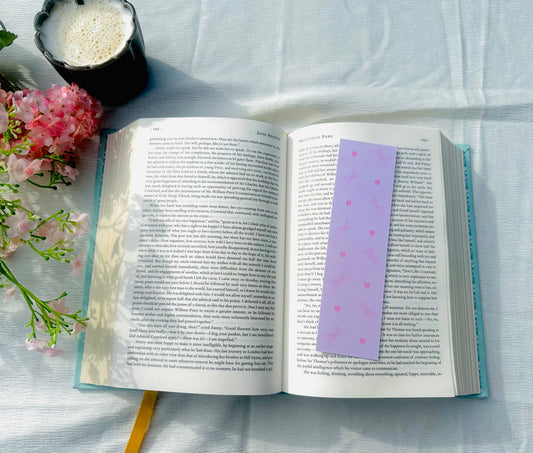 Boekenlegger “Pretty In Pink”