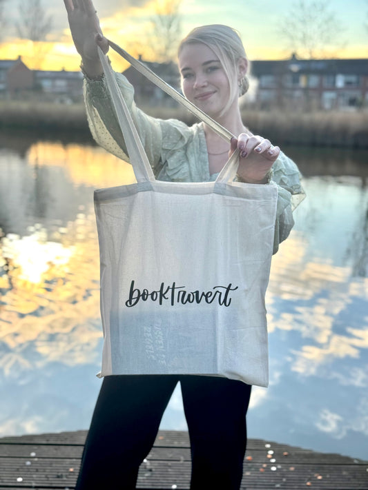 Tote Bag BOOKTROVERT Black